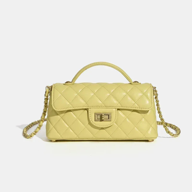 Leder Handtasche "Kamille" - TOLLzWOOD