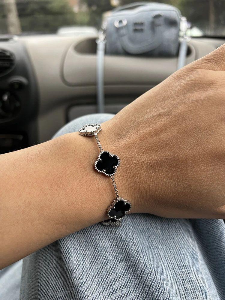 925er Sterlingsilber Armband "Clover" - TOLLzWOOD