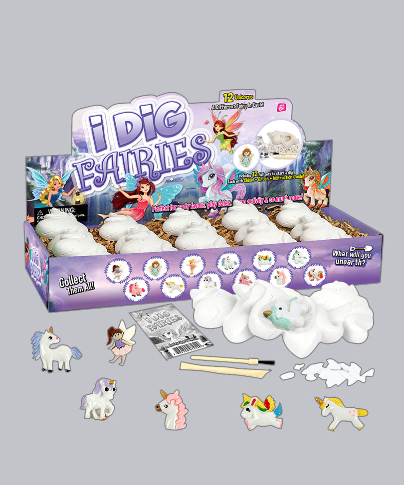 Fairy excavation kit, 12 pieces