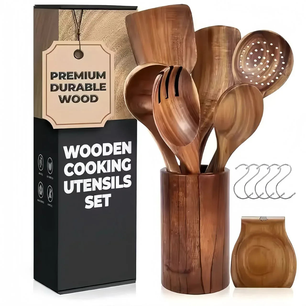 Küchen-Holzset – 8-teilig - TOLLzWOOD