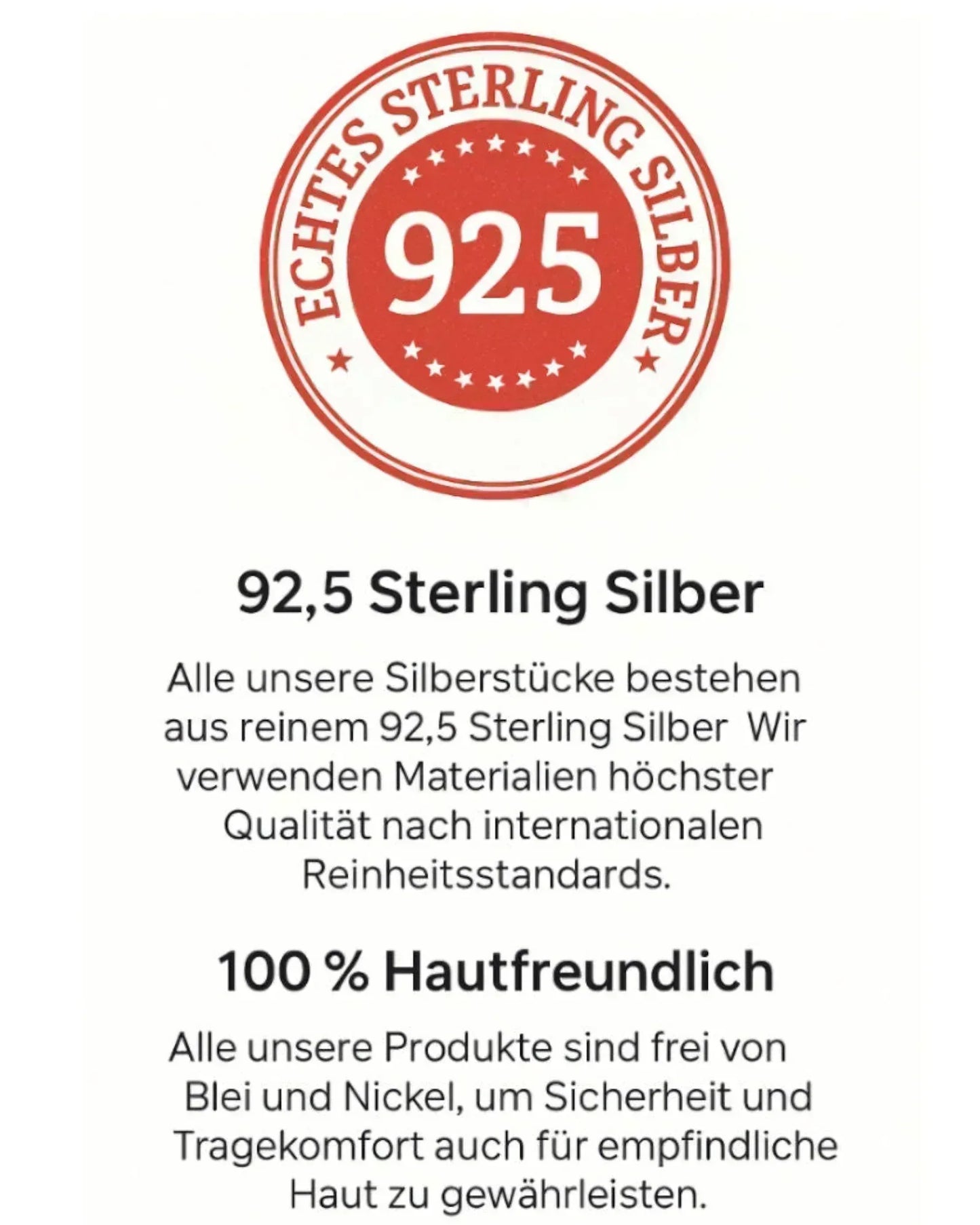 Halskette „Clover2“ in Silberweiß Farbe - TOLLzWOOD