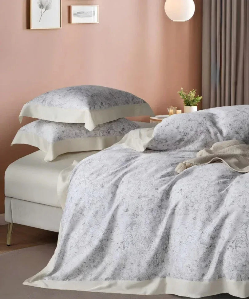 Bettwäsche-Set HQ-Tencel 300TC – Beige - TOLLzWOOD