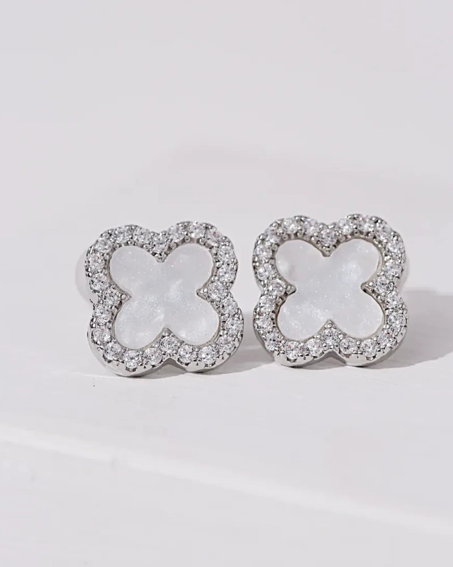 Schmuck Ohrringe "Clover" aus 925er - TOLLzWOOD
