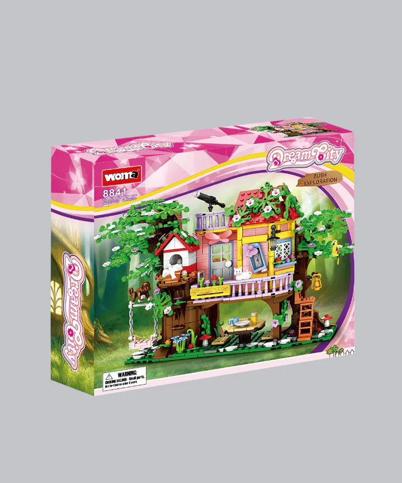 EC-DIY Baumhaus, 840 Teile - TOLLzWOOD