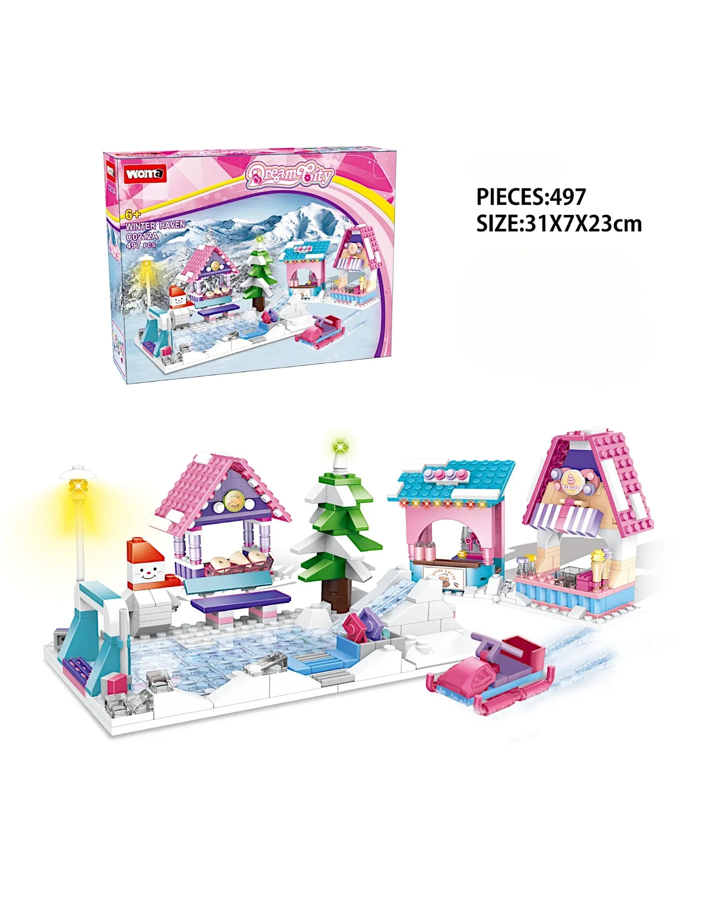 EC-Feenland Schneespielplatz, 497 Teile - TOLLzWOOD