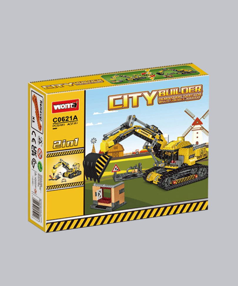 EC-City Builder crawler excavator, 461 pieces