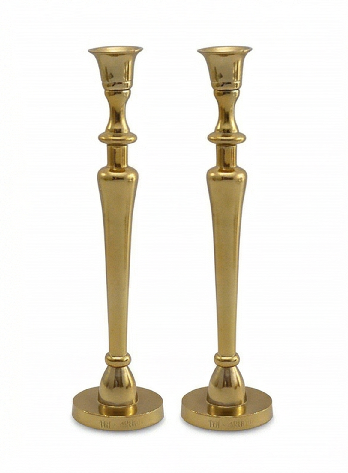 Candle holder set “Classic Gold” (2-piece)