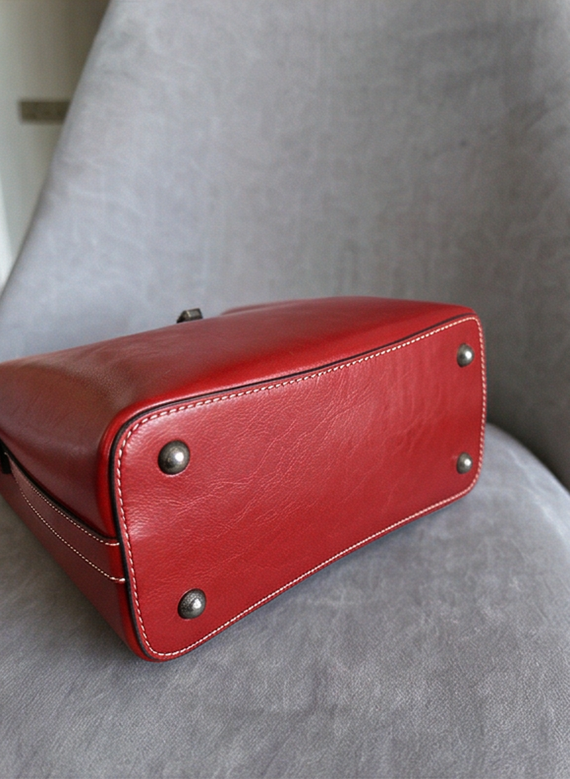 Leder Handtasche "Flora"