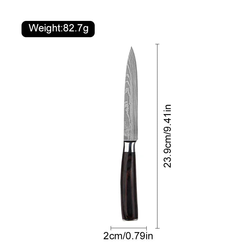 Messer-Set „Damascus Design“ - TOLLzWOOD