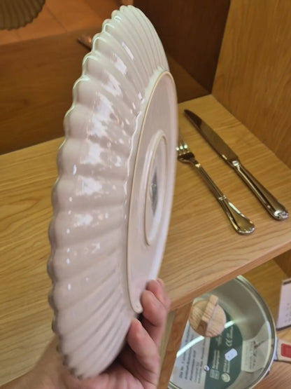 Porzellan Teller "Hülse" 26.6 cm - TOLLzWOOD