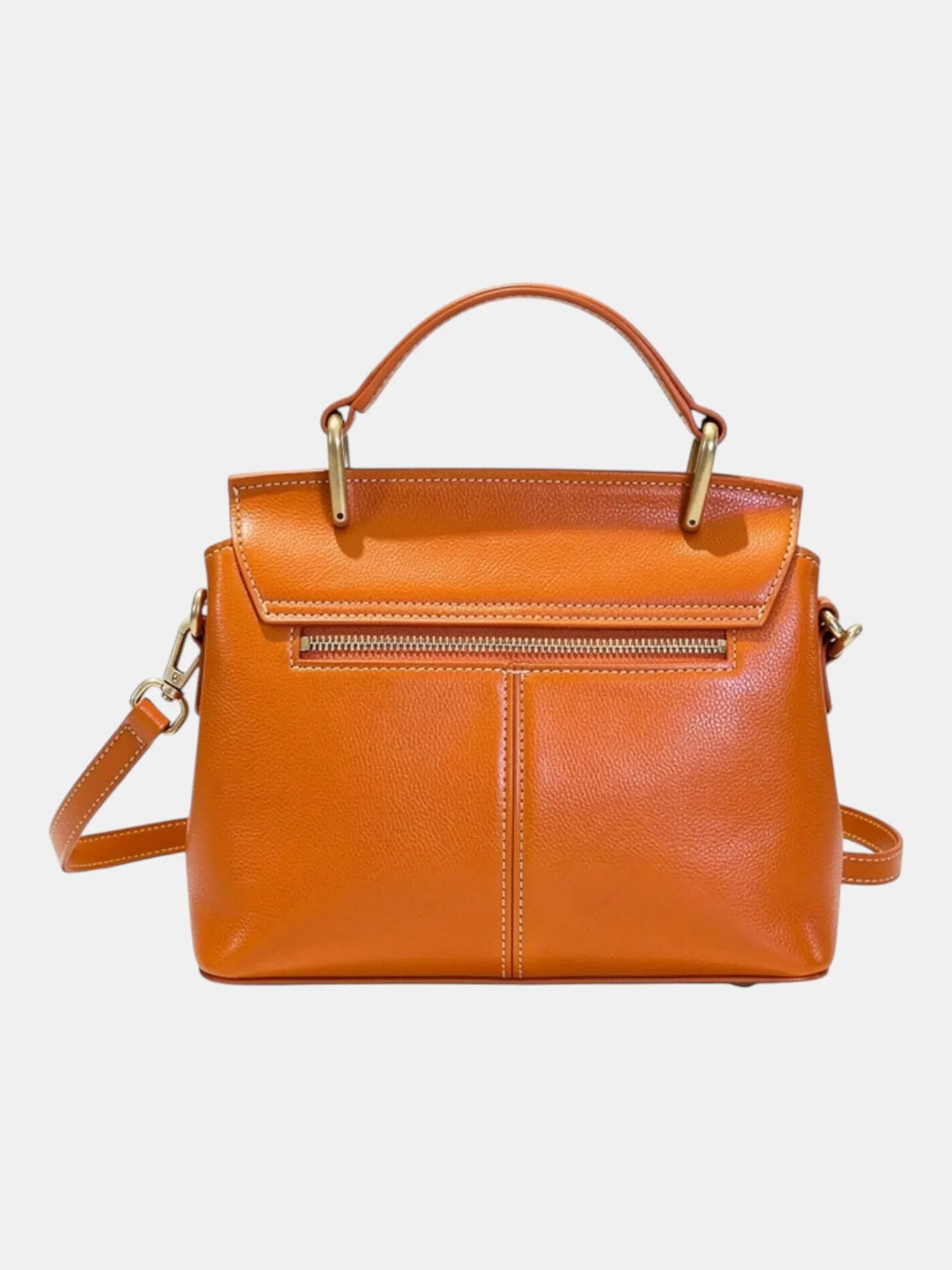 Leder Handtasche "Orchidee" - TOLLzWOOD