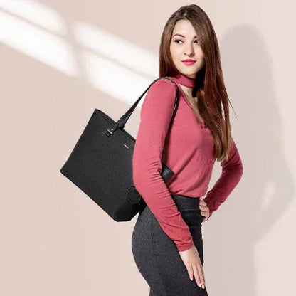 Leder Handtasche "Tulpe" - TOLLzWOOD