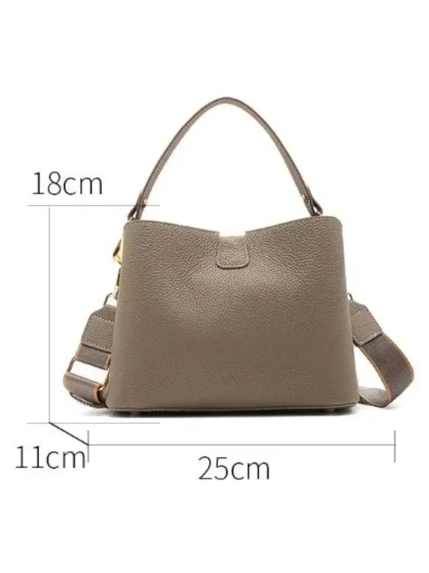 Leder Handtasche "Erika" - TOLLzWOOD