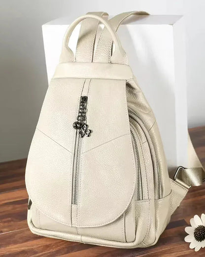 Leder Rucksack "Krokus" - TOLLzWOOD