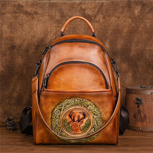 Leder-Rucksack – Modell FG9157