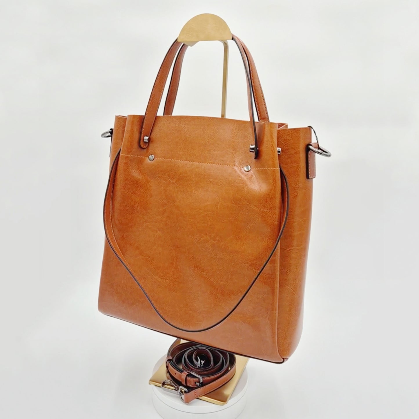 Leather handbag – model WSX702