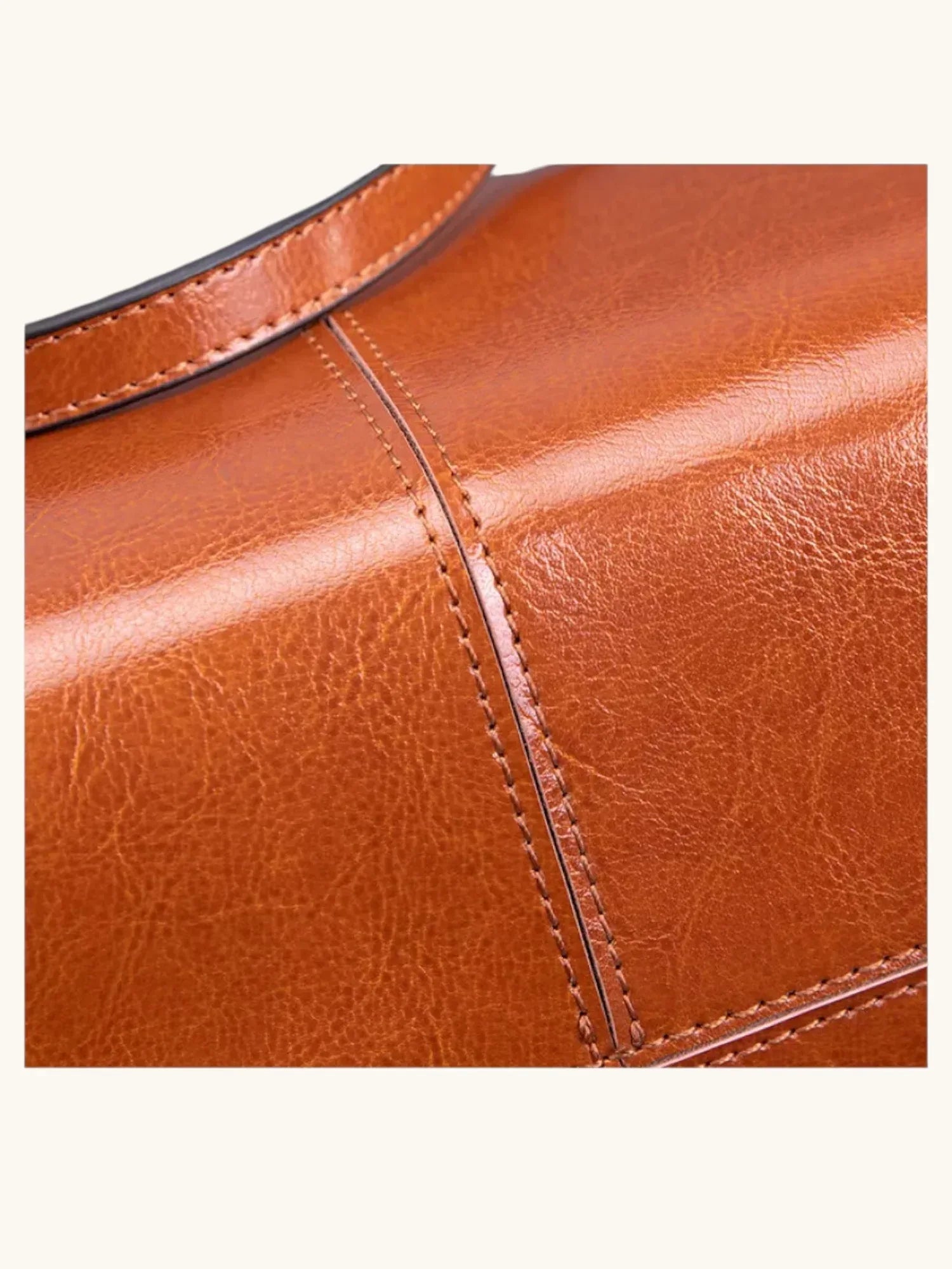 Leder Handtasche "Zinnie" - TOLLzWOOD