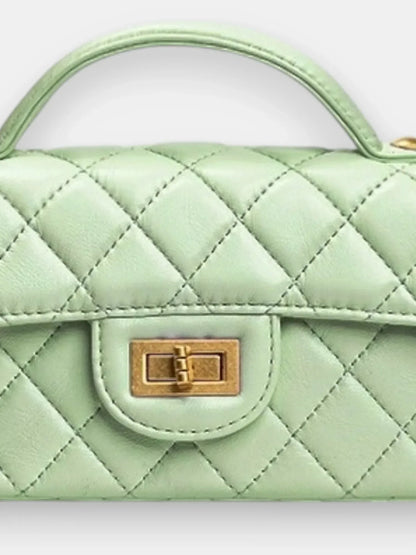 Leder Handtasche "Kamille" - TOLLzWOOD