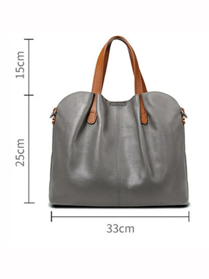 Leder Handtasche "Mimose"