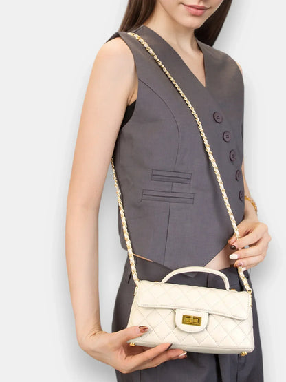 Leder Handtasche "Kamille" - TOLLzWOOD