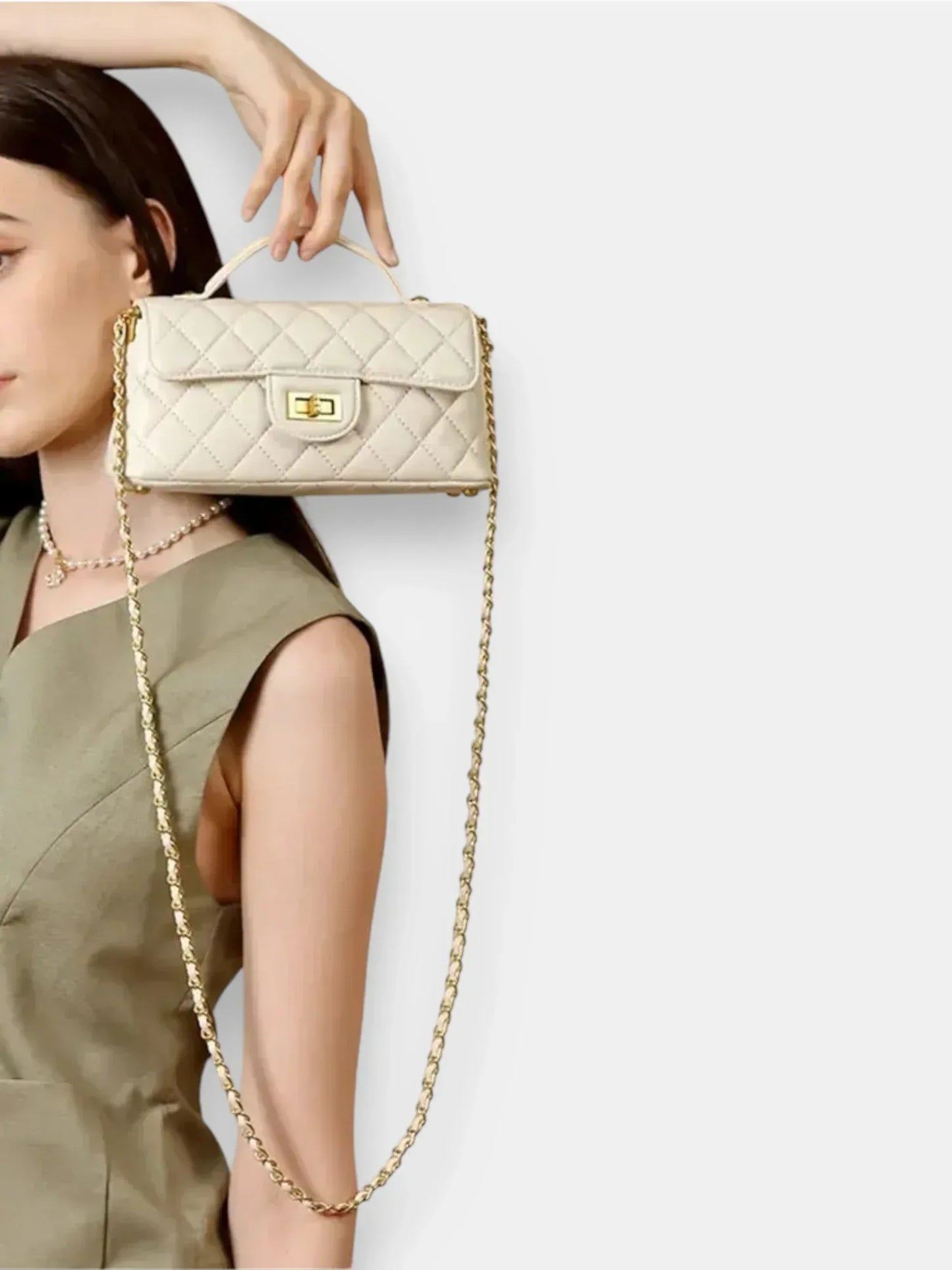 Leder Handtasche "Kamille" - TOLLzWOOD