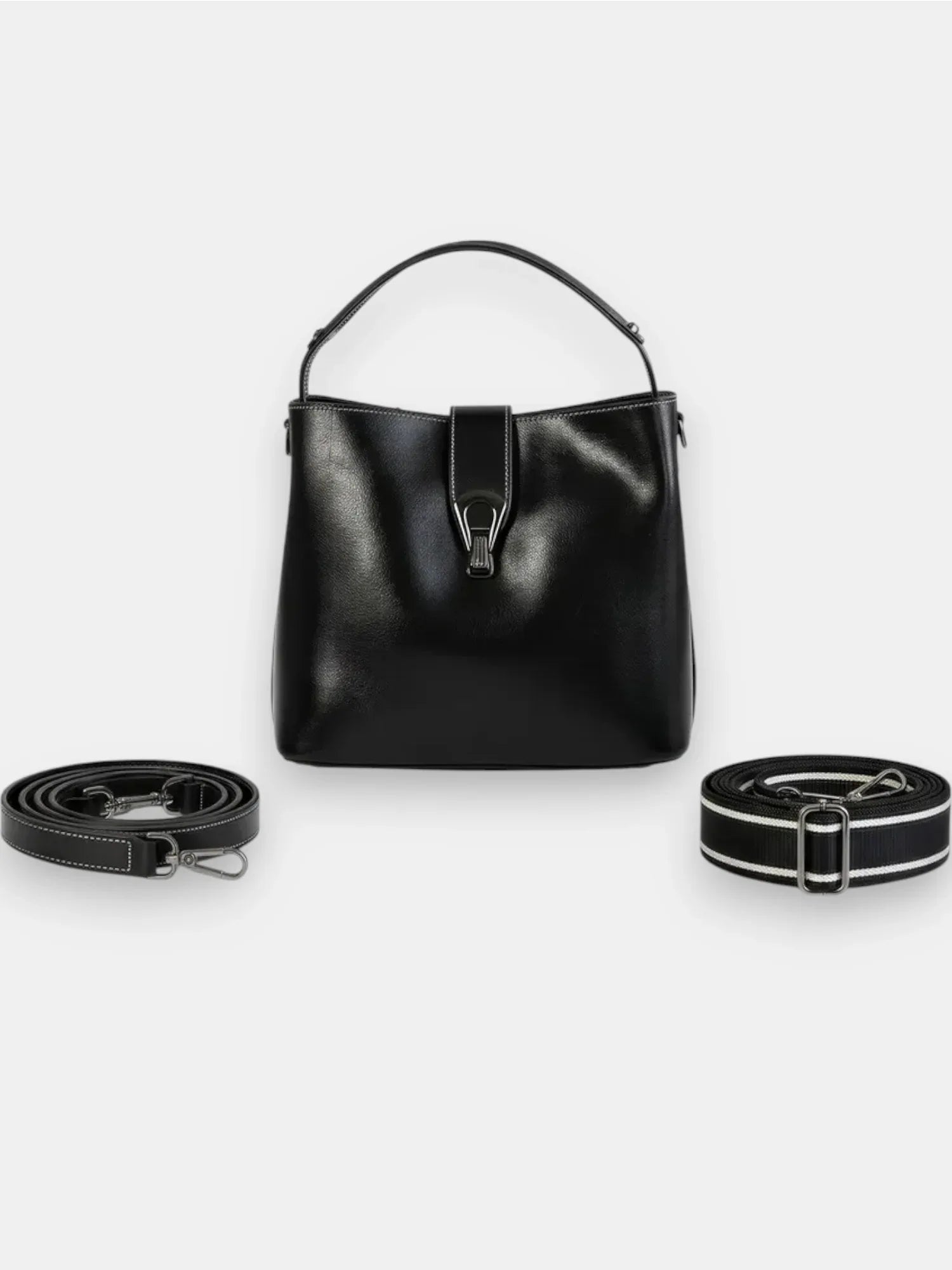 Leder Handtasche "Flora" - TOLLzWOOD