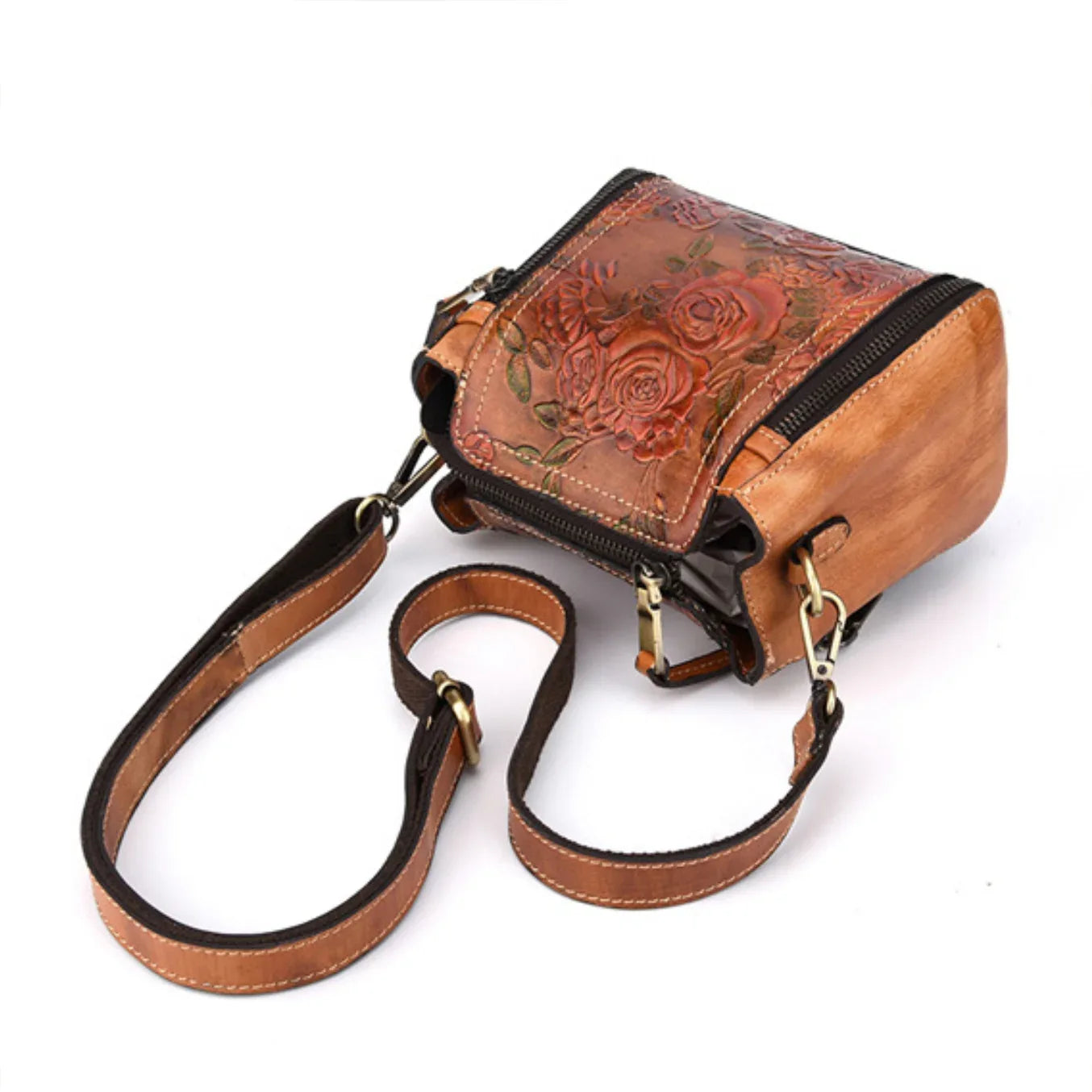 Leder Handtasche "Element" - TOLLzWOOD