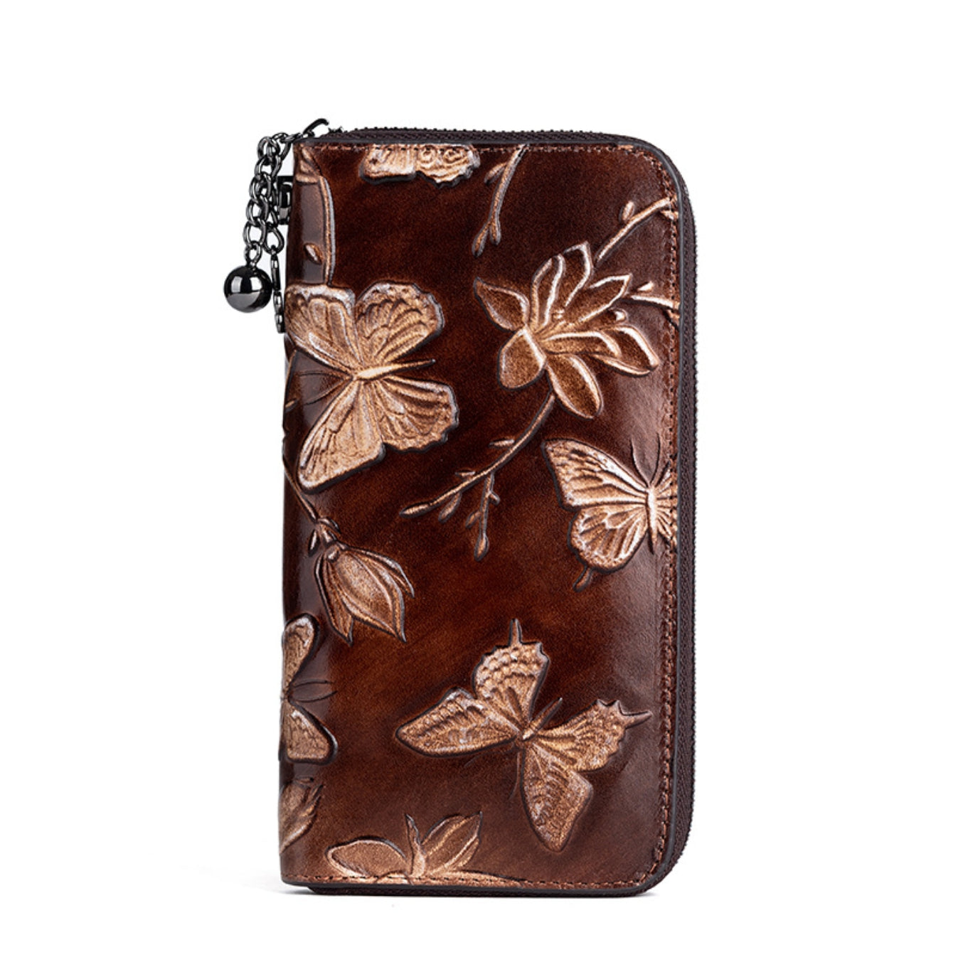 Hand-painted leather wallet – model FG9150
