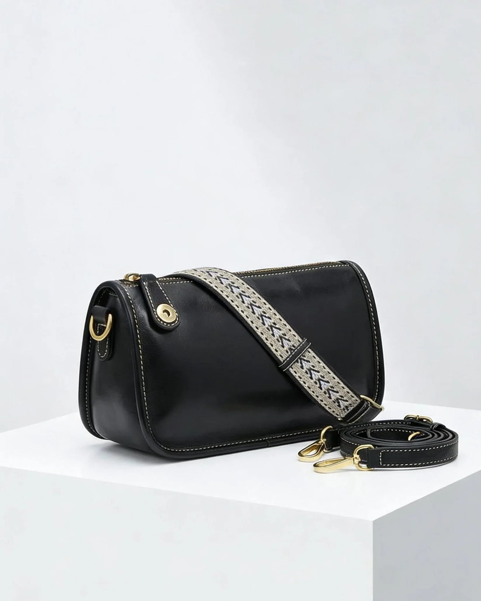 Leder Handtasche "Lupine" - TOLLzWOOD