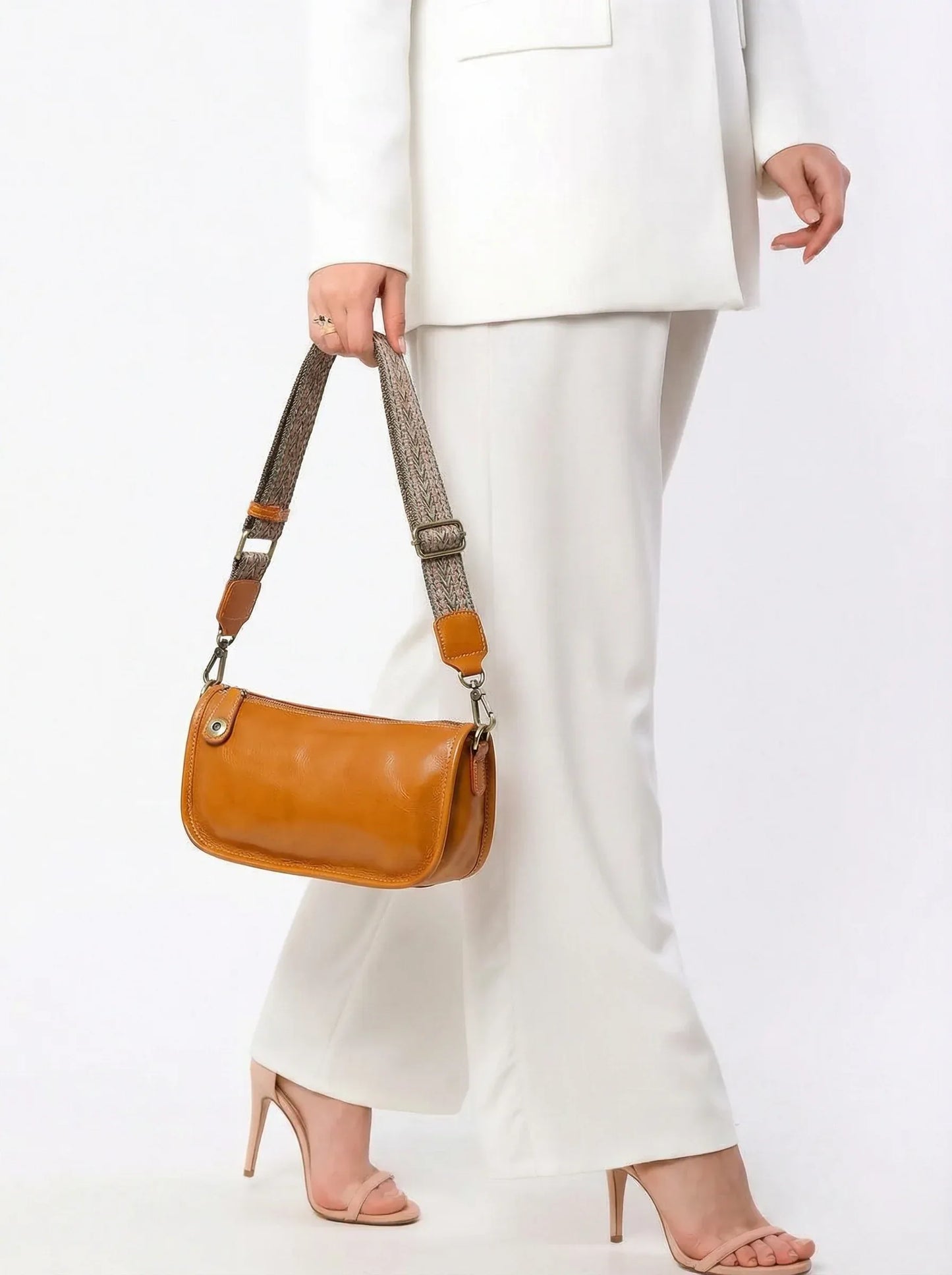 Leder Handtasche "Lupine" - TOLLzWOOD