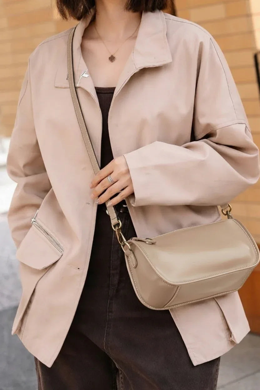 Leder Handtasche "Lupine" - TOLLzWOOD