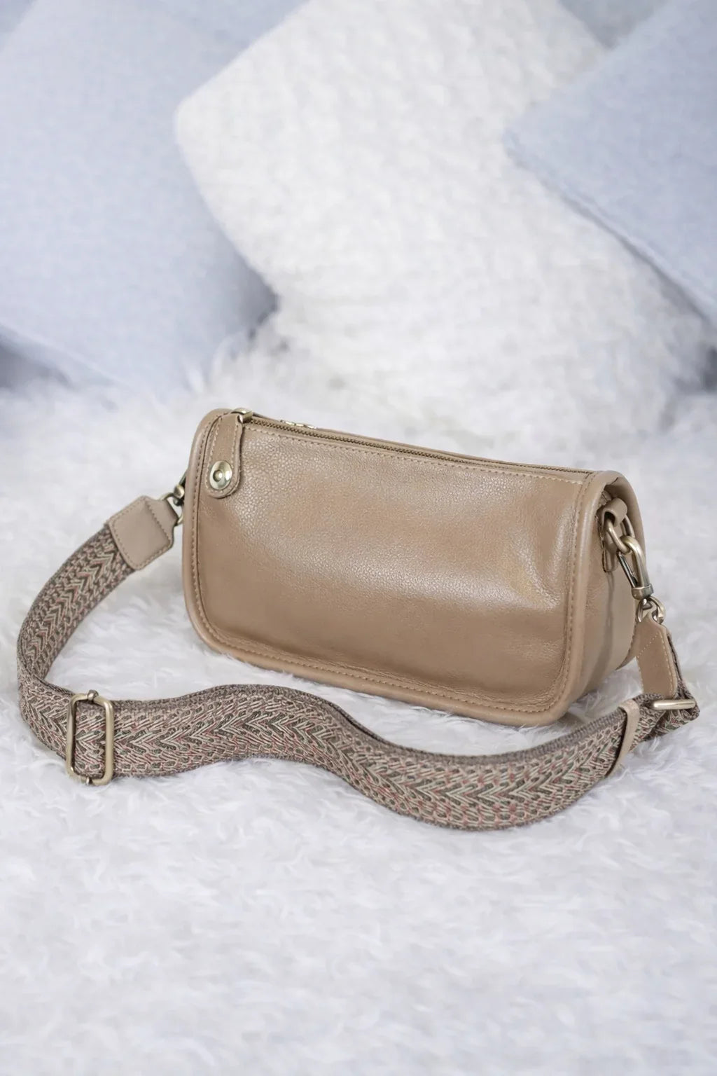 Leder Handtasche "Lupine" - TOLLzWOOD