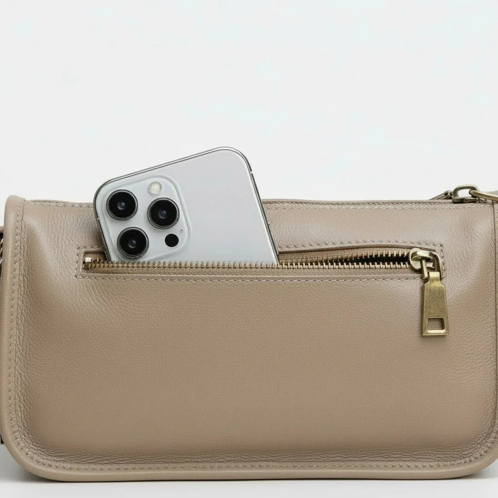 Leder Handtasche "Lupine" - TOLLzWOOD