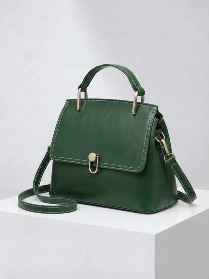 Leder Handtasche "Orchidee" - TOLLzWOOD