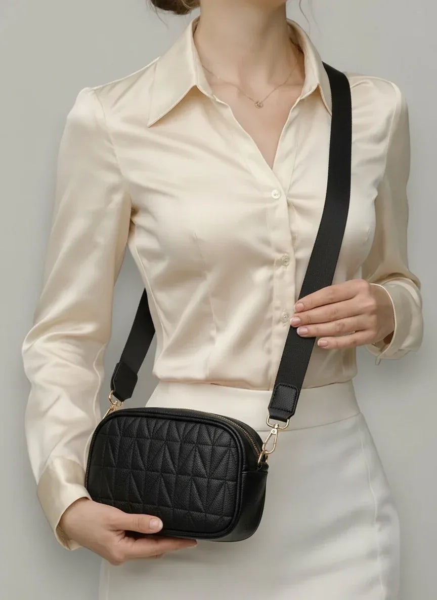 Leder Handtasche "Azalee" - TOLLzWOOD