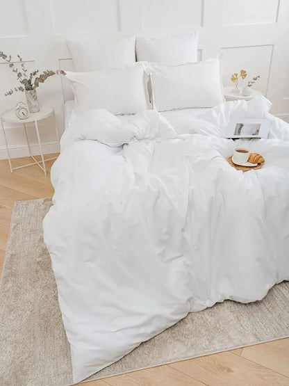Bettwäsche Set, Weiß - TOLLzWOOD