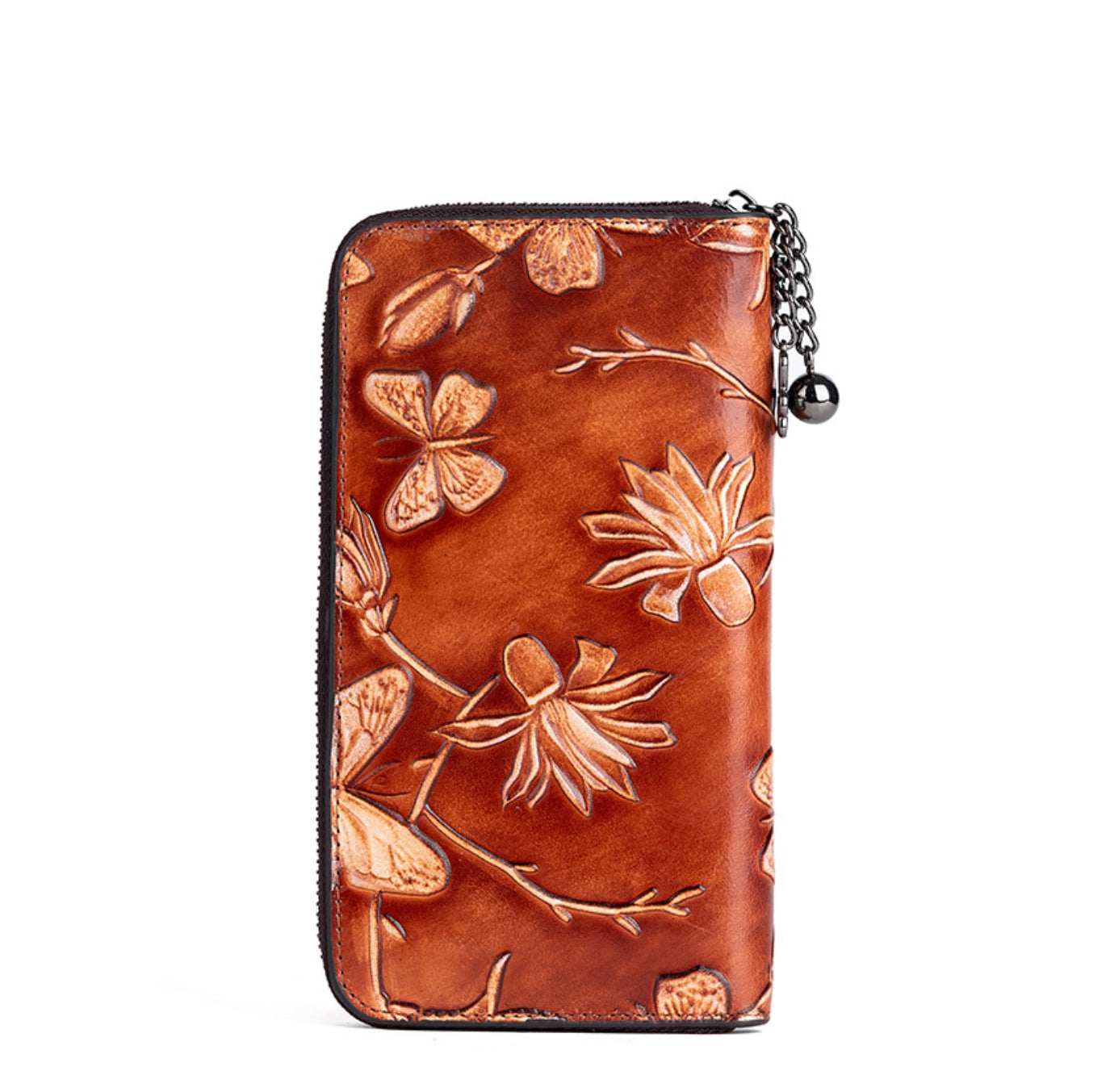 Hand-painted leather wallet – model FG9150