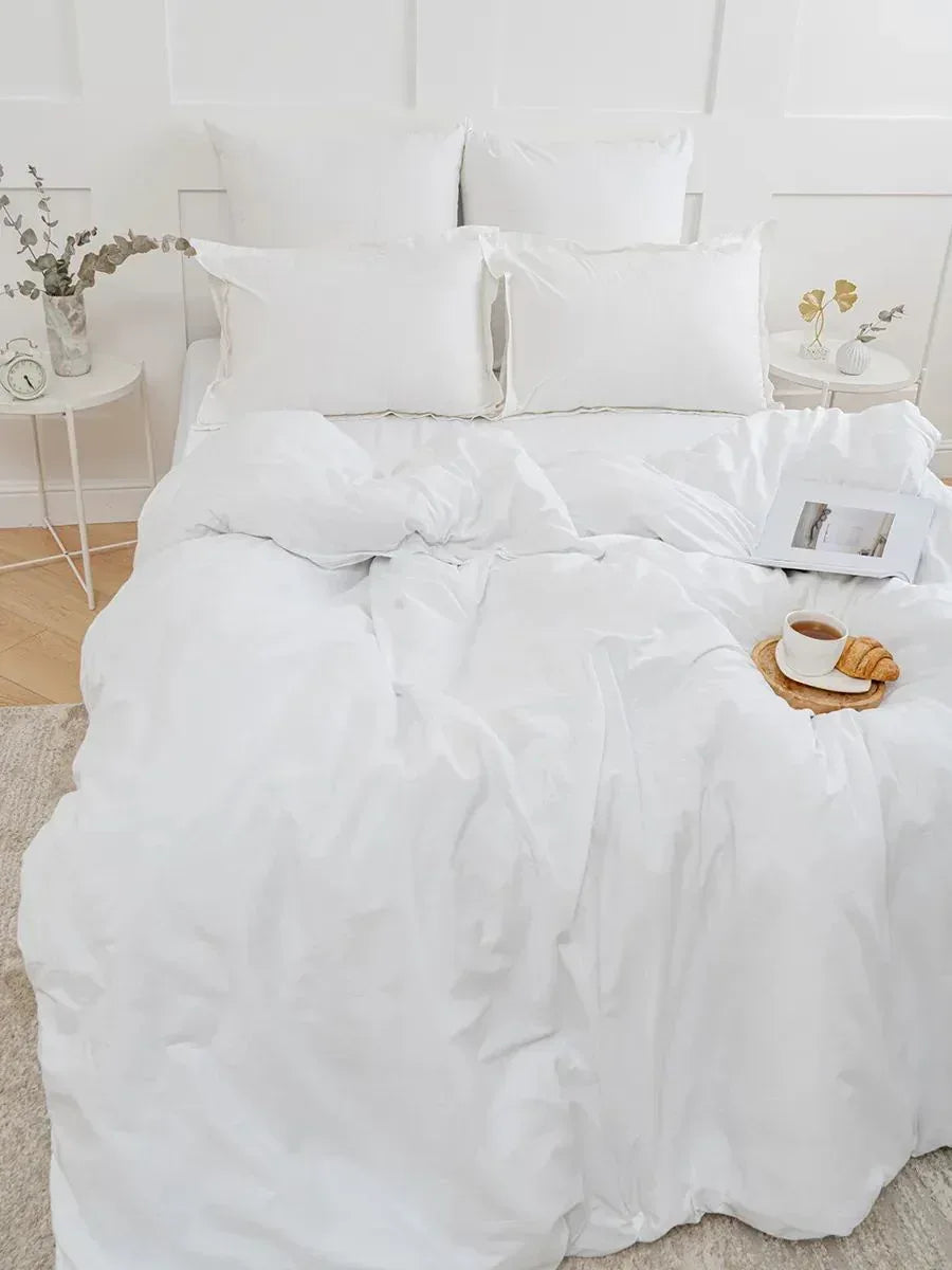 Kissenbezug Pillowcase 2pcs 40x80 Weiß - TOLLzWOOD