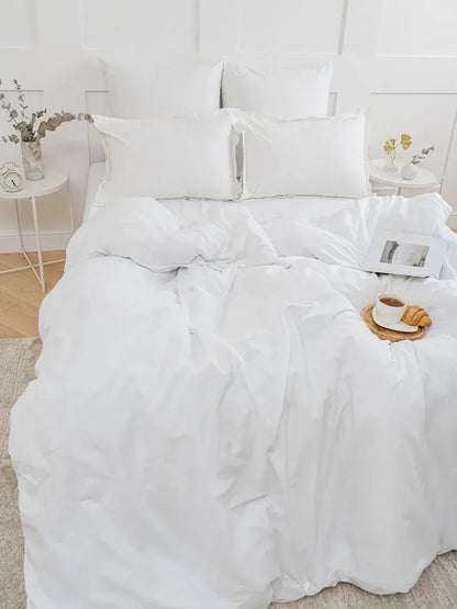 Kissenbezug Pillowcase 2pcs 40x80 Weiß - TOLLzWOOD