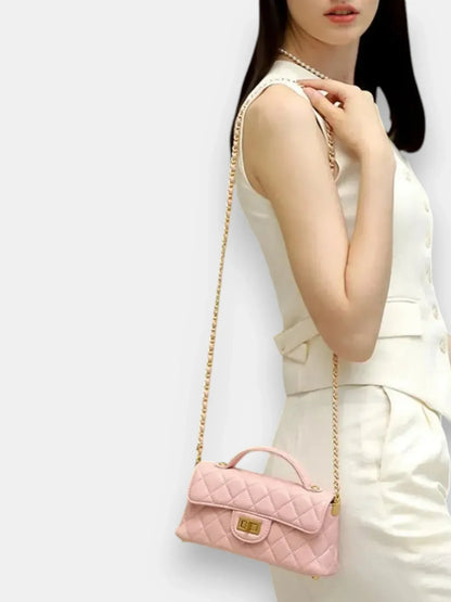 Leder Handtasche "Kamille" - TOLLzWOOD