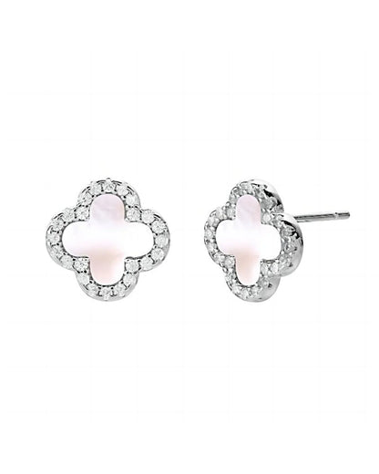 Schmuck Ohrringe "Clover" aus 925er - TOLLzWOOD