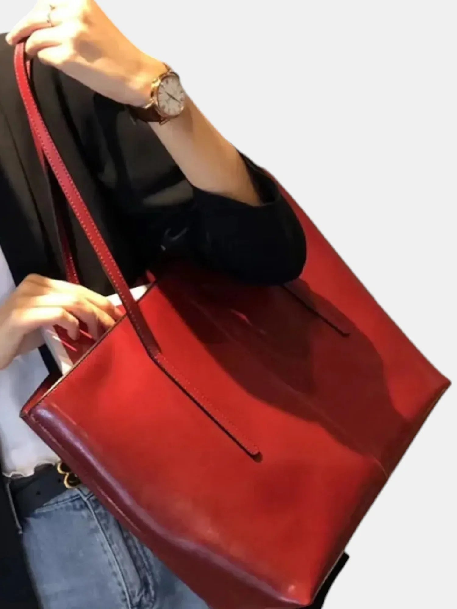 Leder Handtasche "Zinnie" - TOLLzWOOD