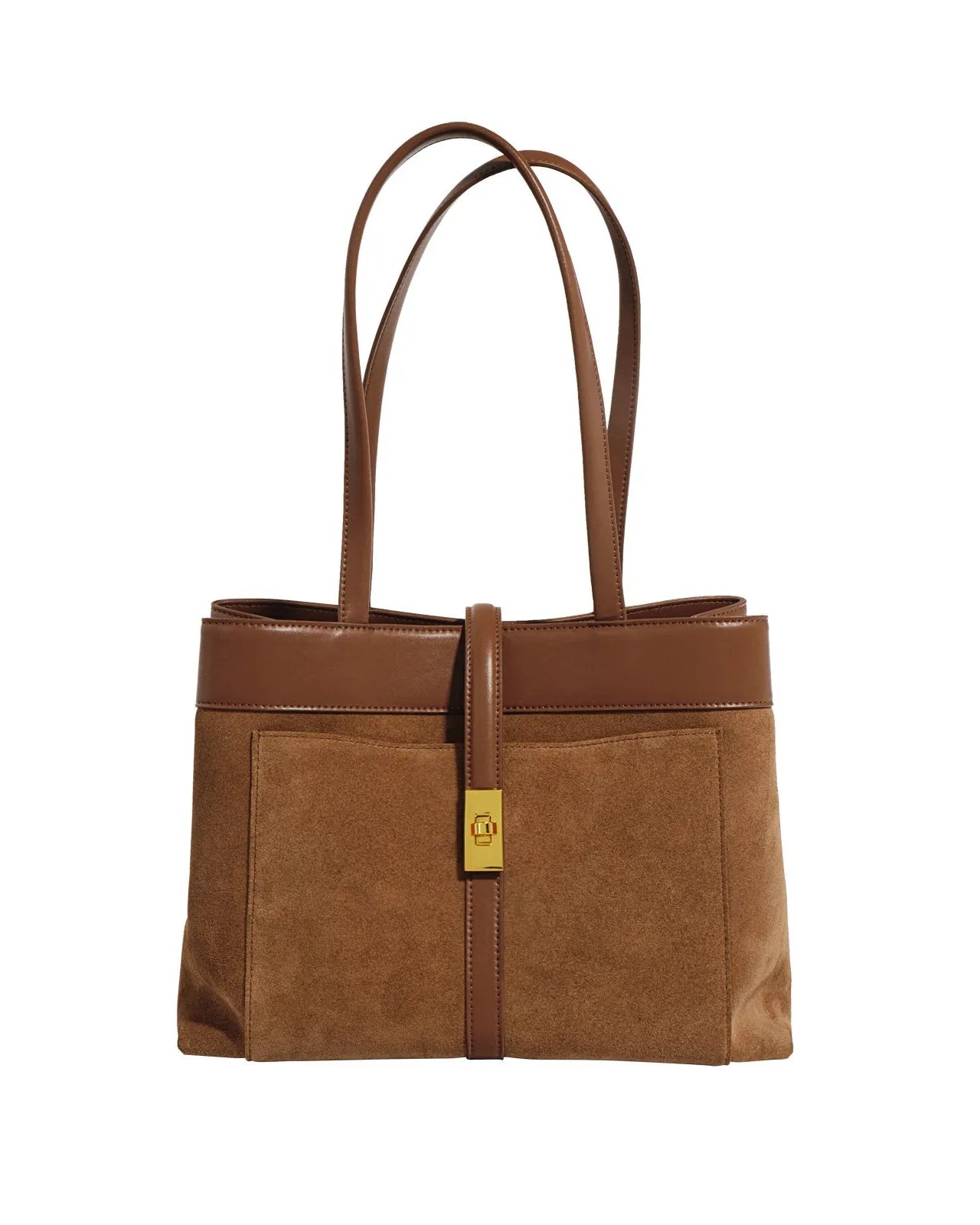 Braune Leder-Handtasche – Model 7521 - TOLLzWOOD