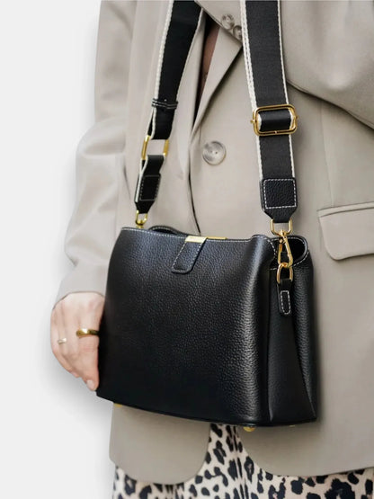 Leder Handtasche "Erika" - TOLLzWOOD