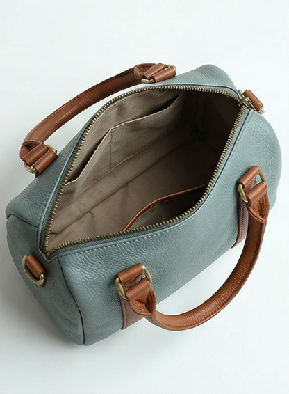 Leather handbag "Malve"