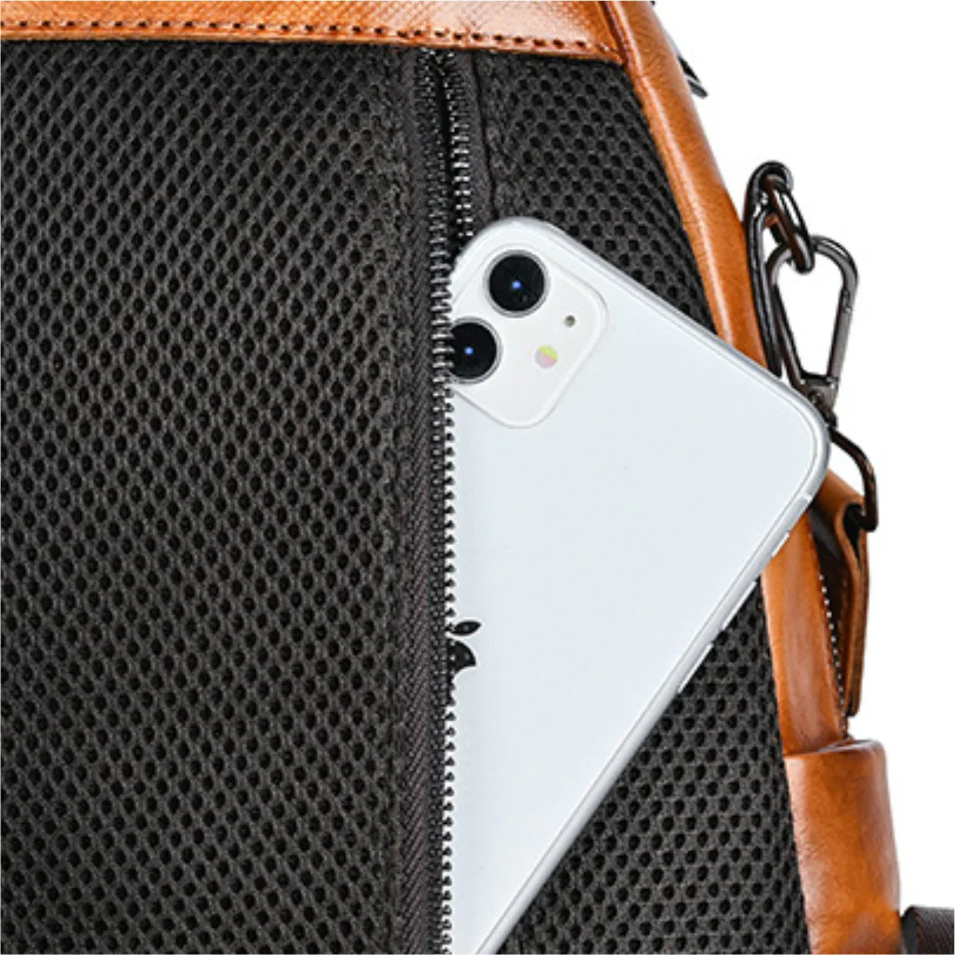 Leder Rucksack "Element" - TOLLzWOOD