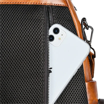 Leder Rucksack "Element" - TOLLzWOOD