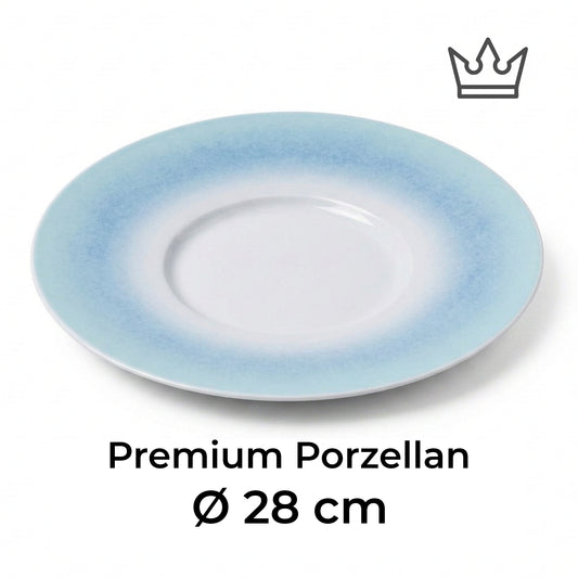 Porcelain plate "Blue" serving – model Porz