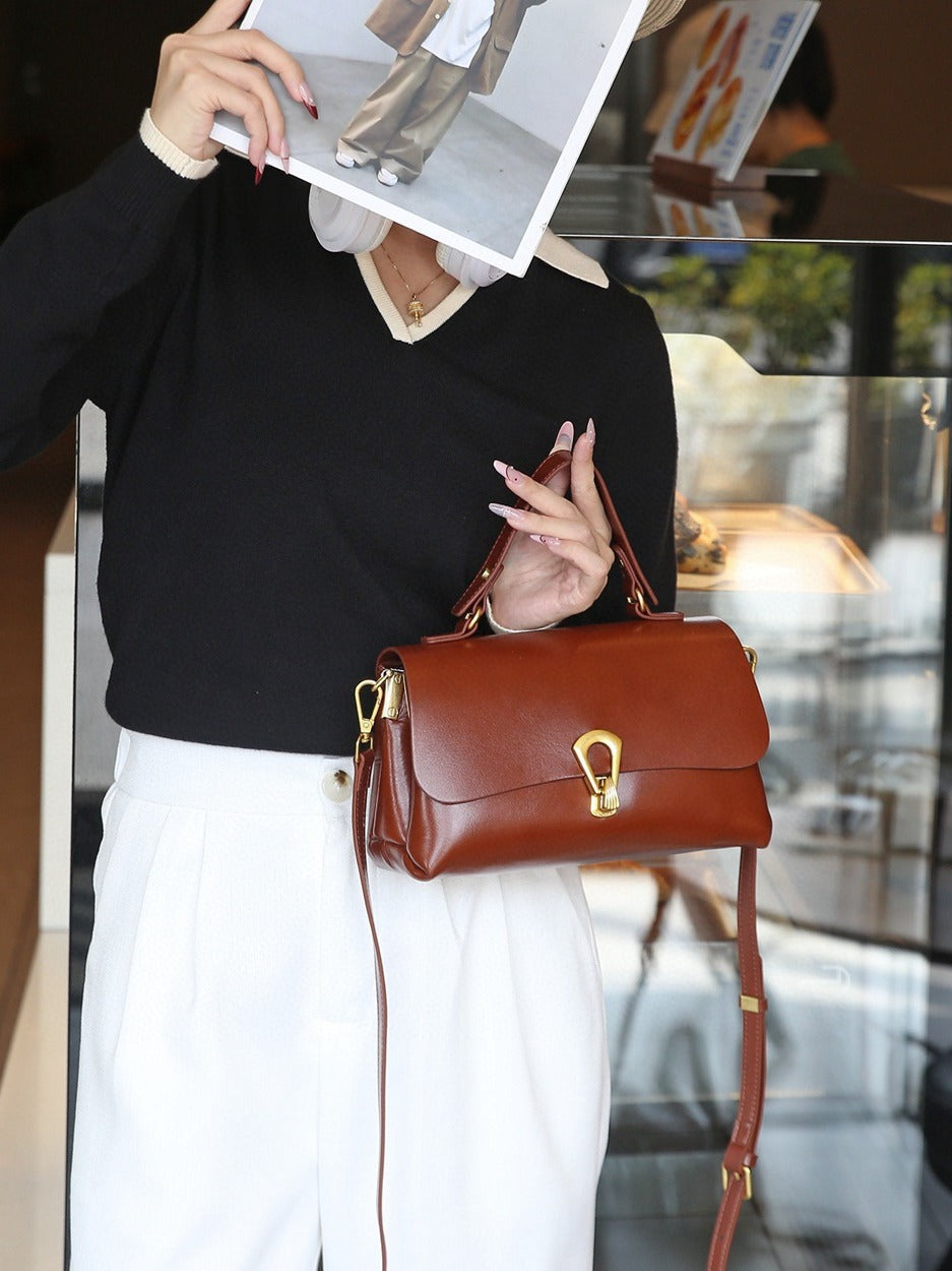 Leder-Handtasche – Model 8865