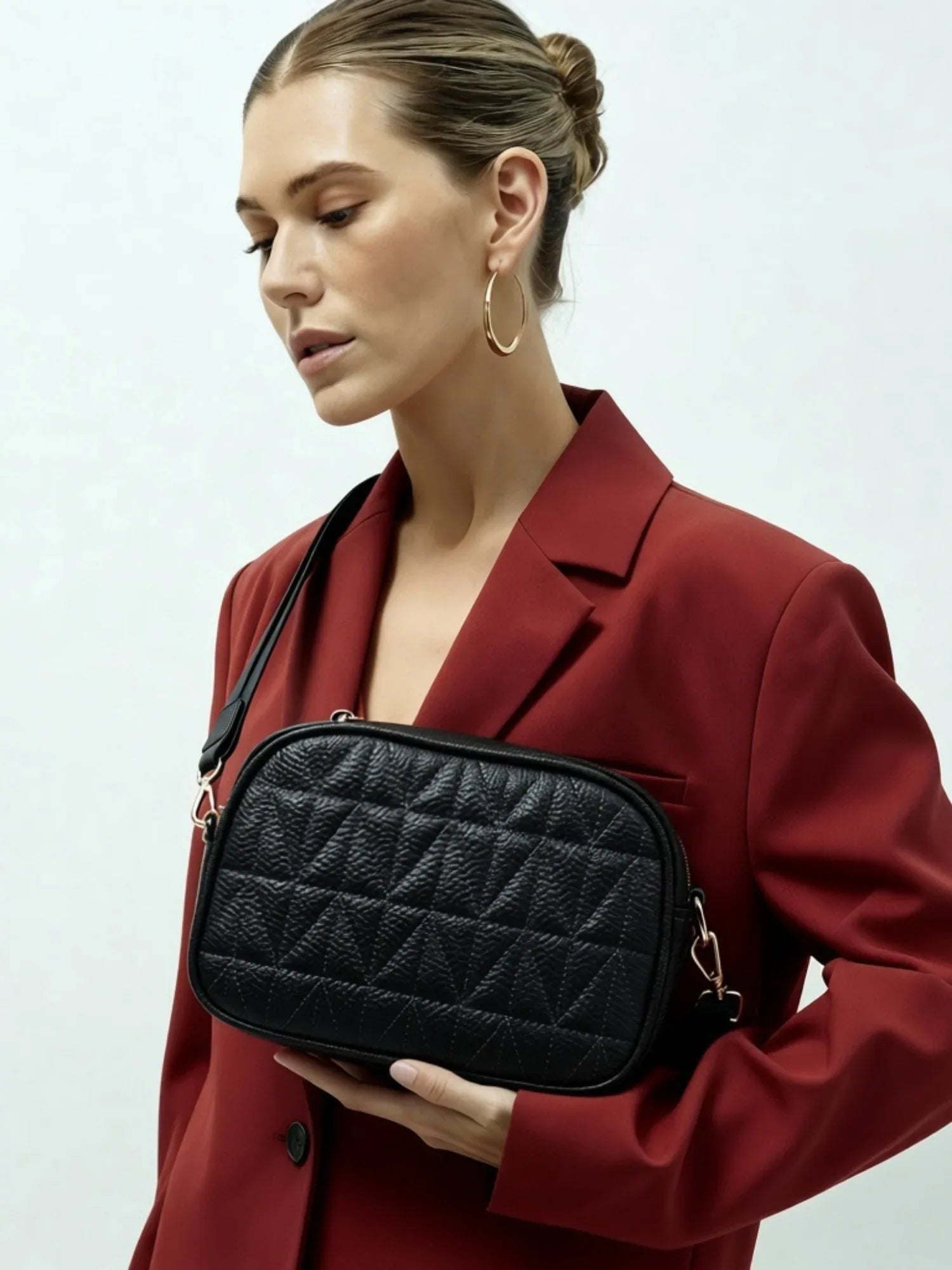 Leder Handtasche "Azalee" - TOLLzWOOD